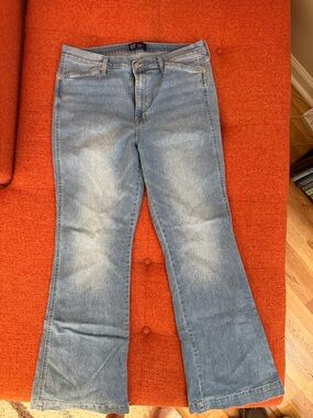GAP Women's Light Blue Flare Jeans
